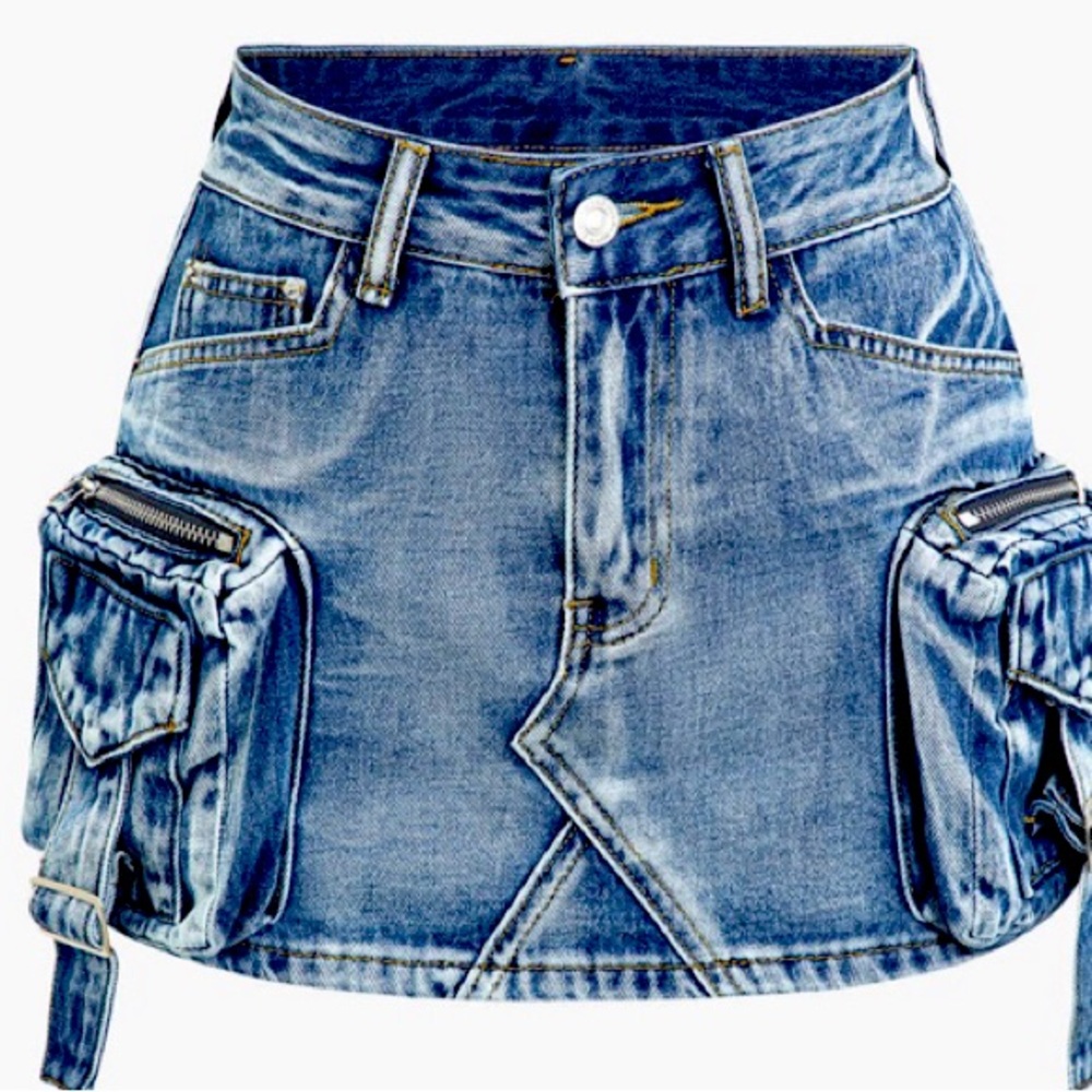 denim skirt